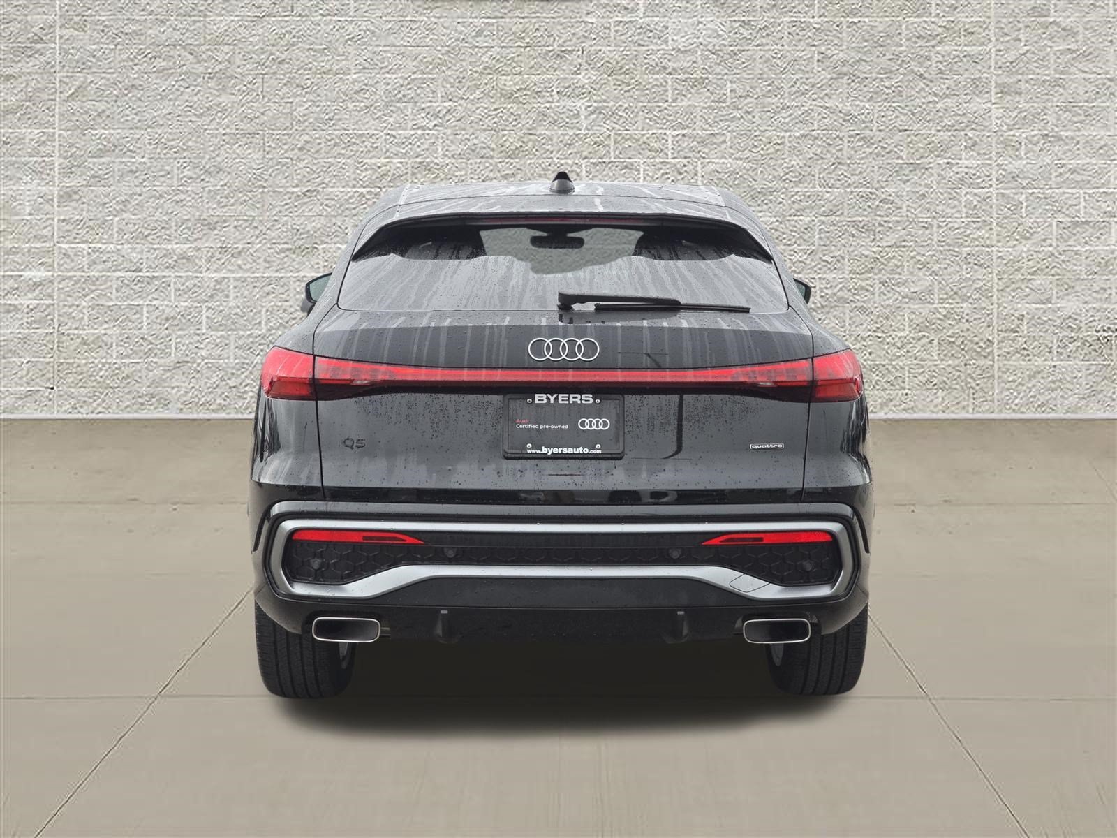 Used 2025 Mythos Black Metallic Audi Premium Plus image 6