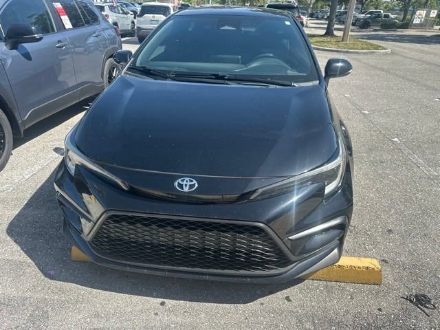 Used 2024 Midnight Black Metallic Toyota SE image 7