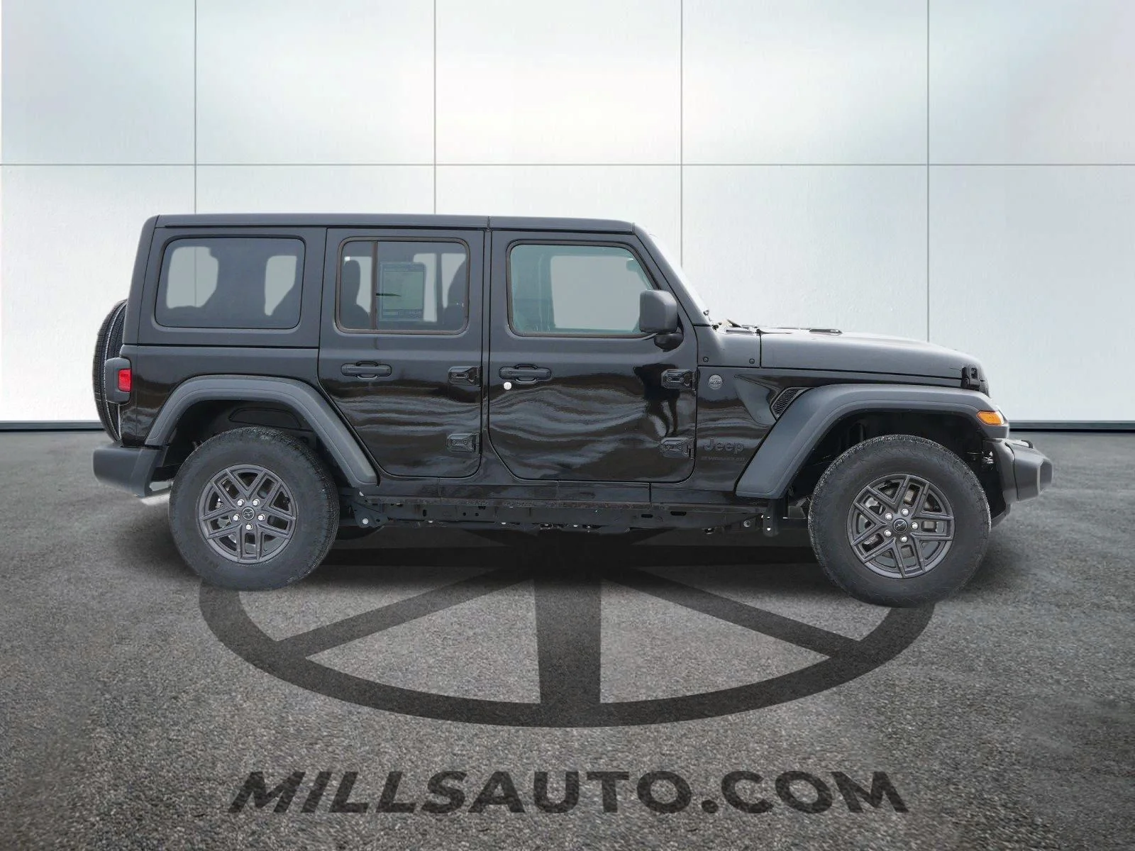 Used 2024 Black Clearcoat Jeep Sport S image 6