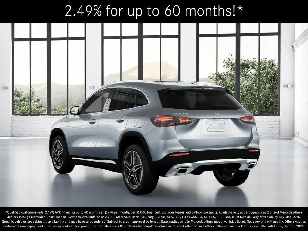 New 2026 Cirrus Silver Metallic Mercedes-Benz GLA 250 image 70