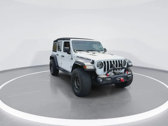 Used 2018 White Jeep Unlimited Rubicon image 3