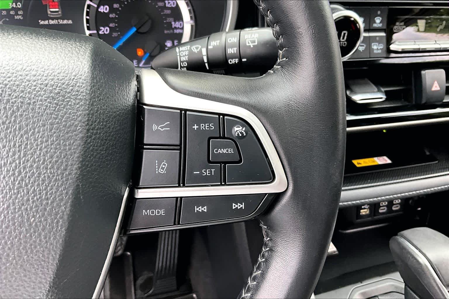 Used 2023 Midnight Black Metallic Toyota Hybrid XLE image 24