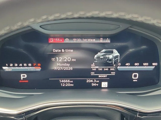 Certified Used 2025 Silver Audi 4.0T Premium Plus image 24