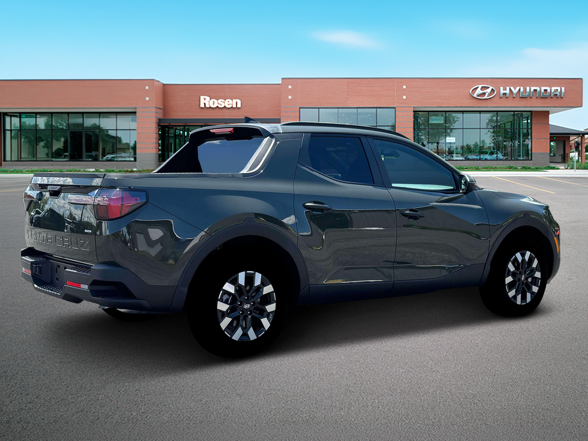 New 2026 Green Hyundai SEL AWD image 8