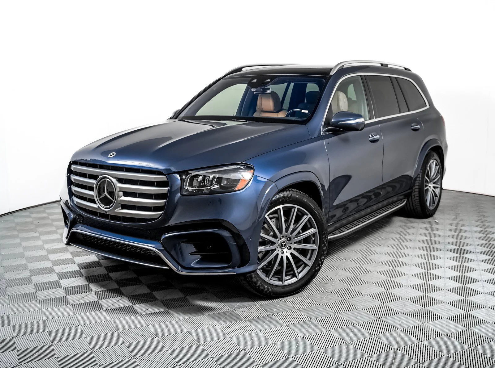 Certified Used 2024 Twilight Blue Metallic Mercedes-Benz GLS 580 4MATIC® image 1