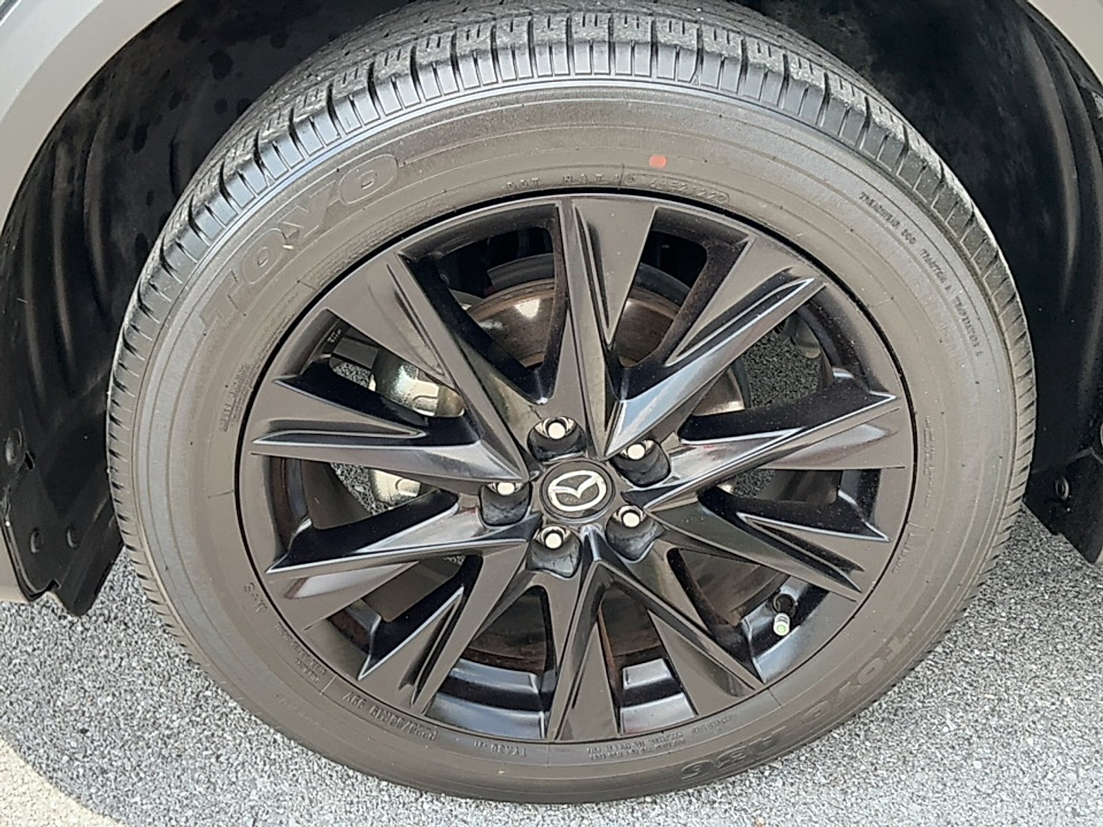 Used 2022 Polymetal Gray Mazda 2.5 S Carbon Edition image 5