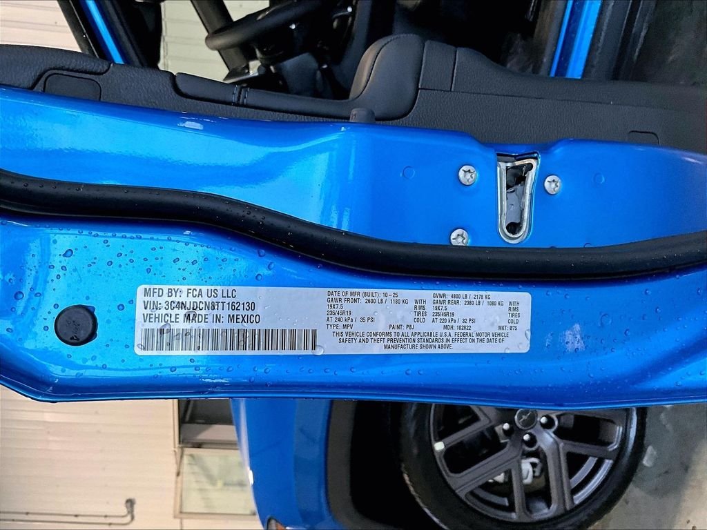 New 2026 Hydro Blue Pearlcoat Jeep Limited image 18