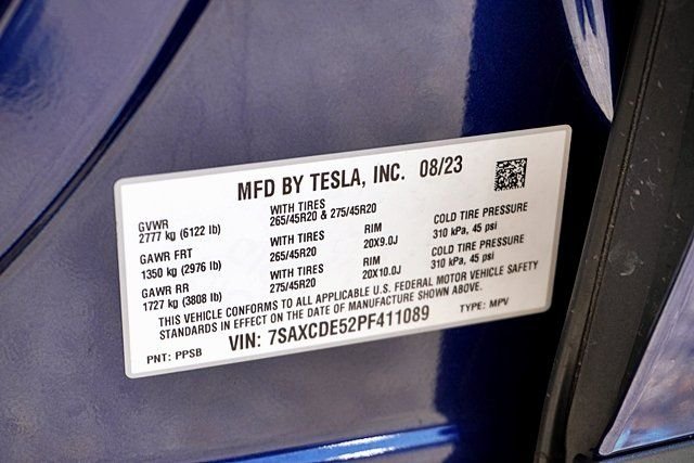Used 2023 Blue Tesla Base image 39