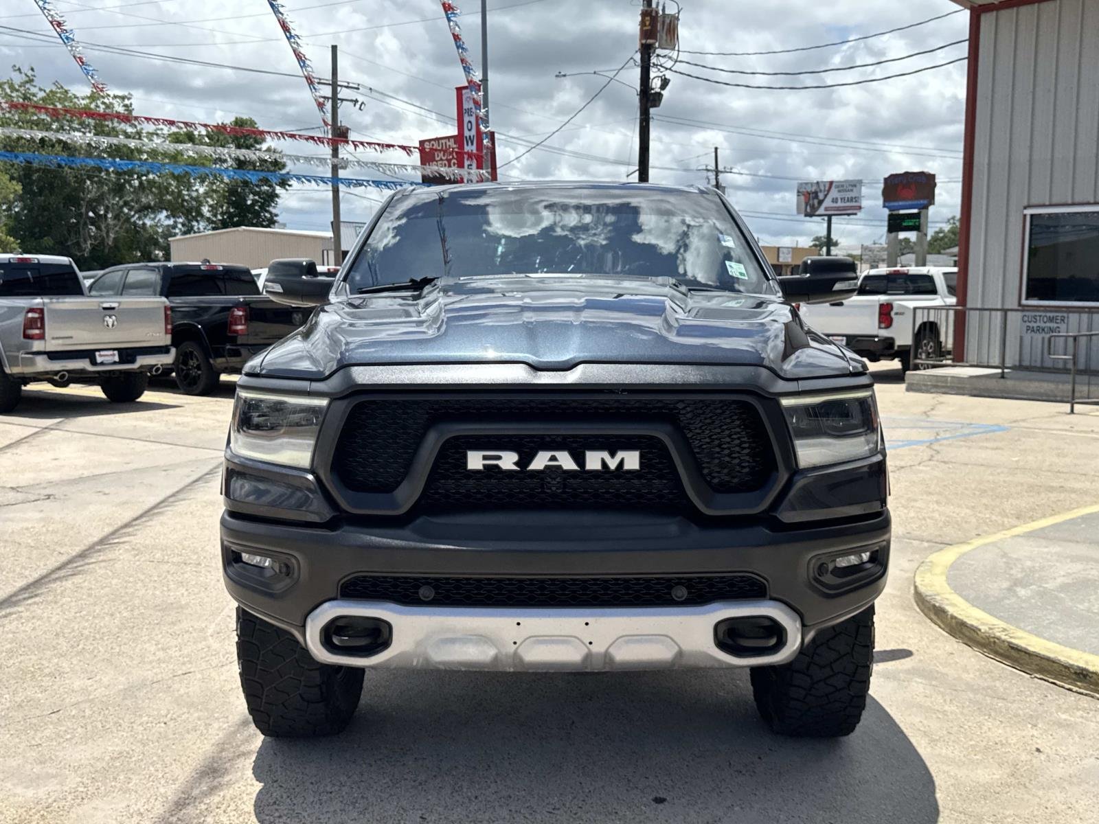 Used 2021 Maximum Steel Metallic Clearcoat Ram Rebel image 2