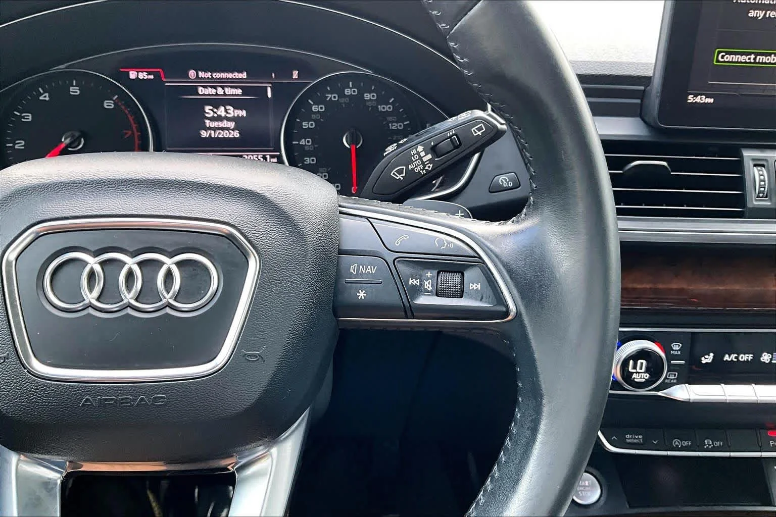 Used 2020 Brilliant Black Audi Premium image 25