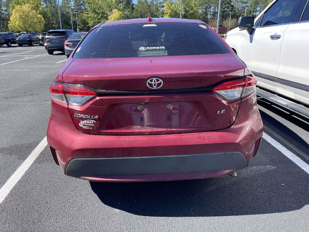 Used 2022 Red Toyota LE image 6