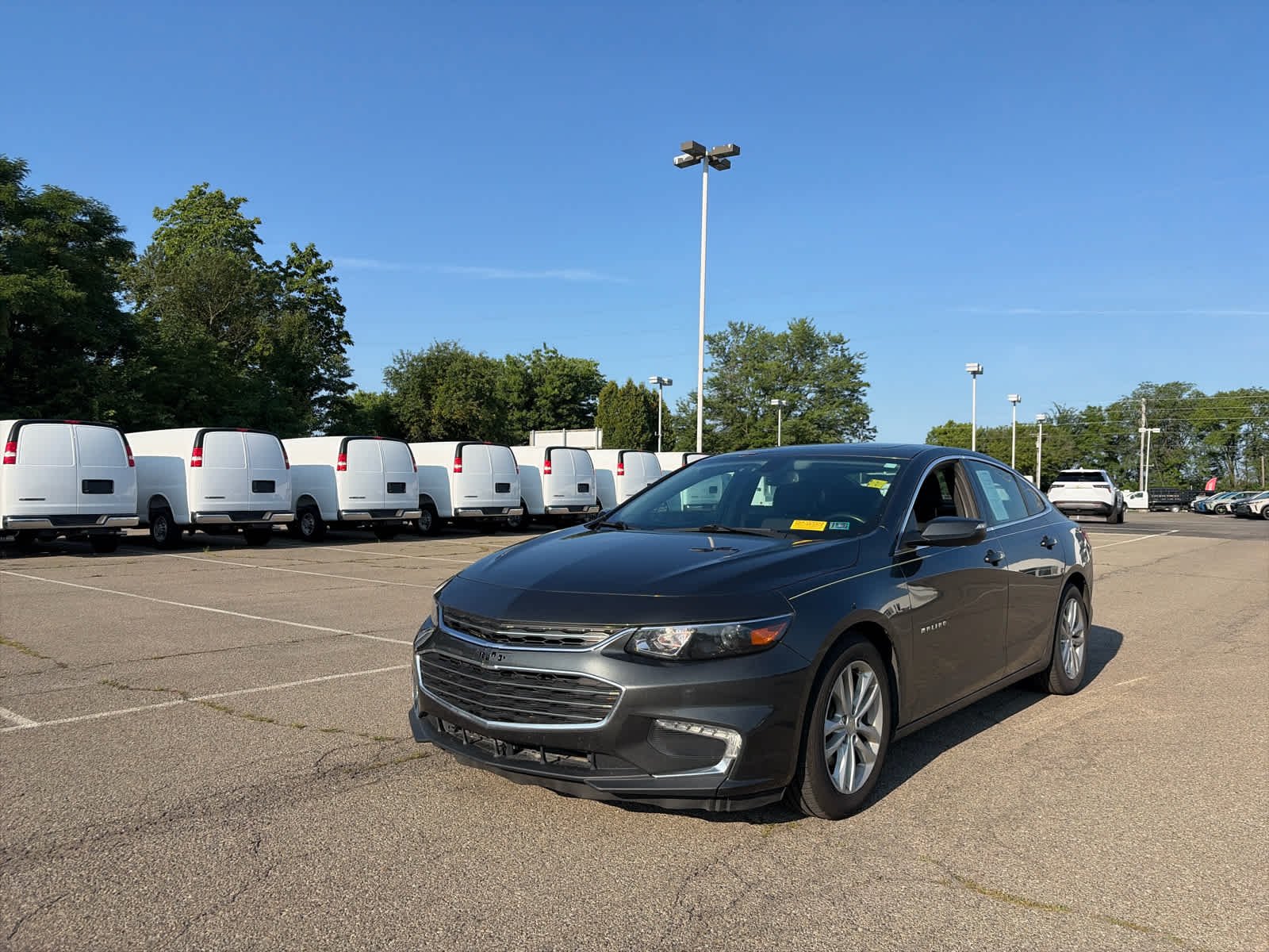 Used 2018 NIGHTFALL GRAY METALLIC Chevrolet LT image 1