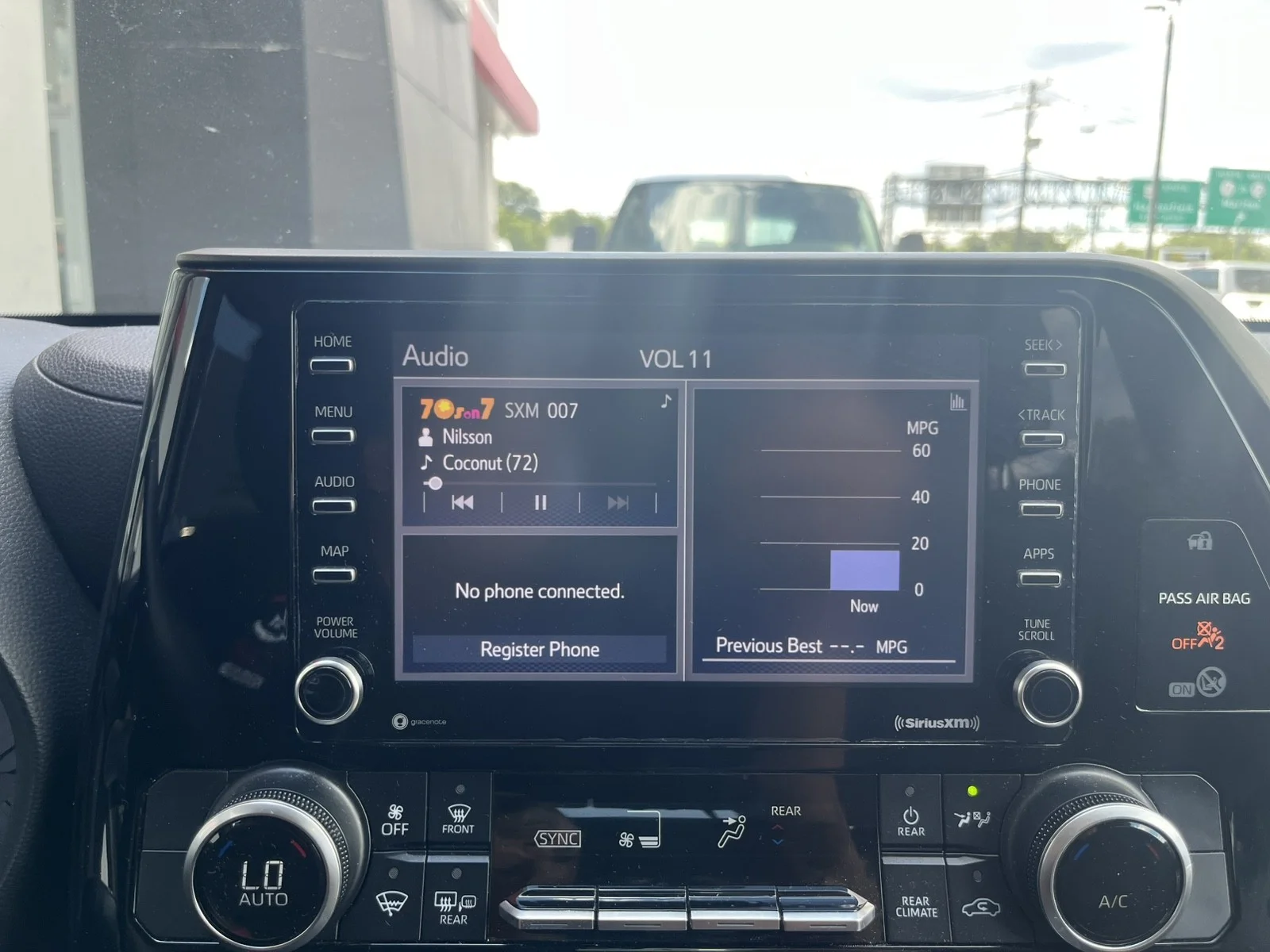 Used 2021 Blizzard Pearl Toyota L FWD image 14
