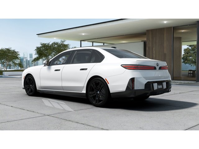 New 2027 Mineral White Metallic BMW i7 image 2