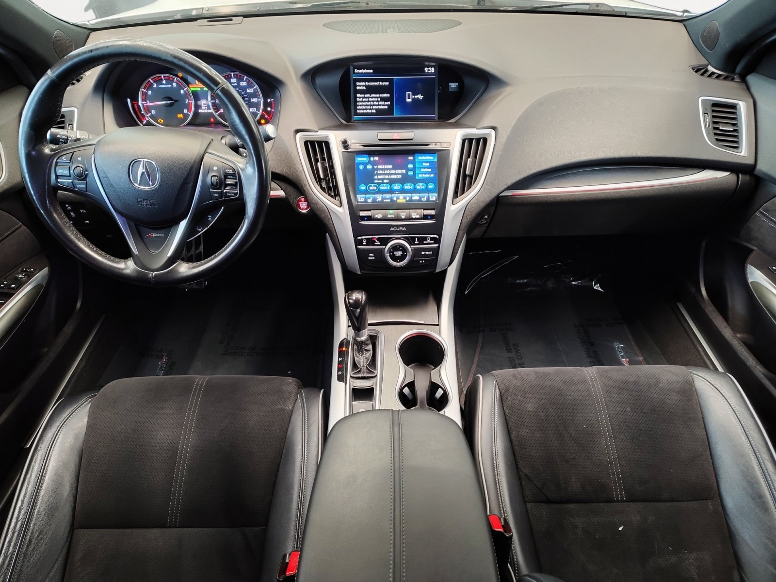 Used 2020 Platinum White Pearl Acura 2.4L A-Spec Pkg image 3