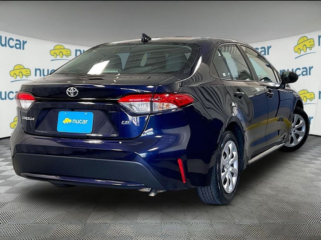 Used 2022 Blue Toyota LE image 6