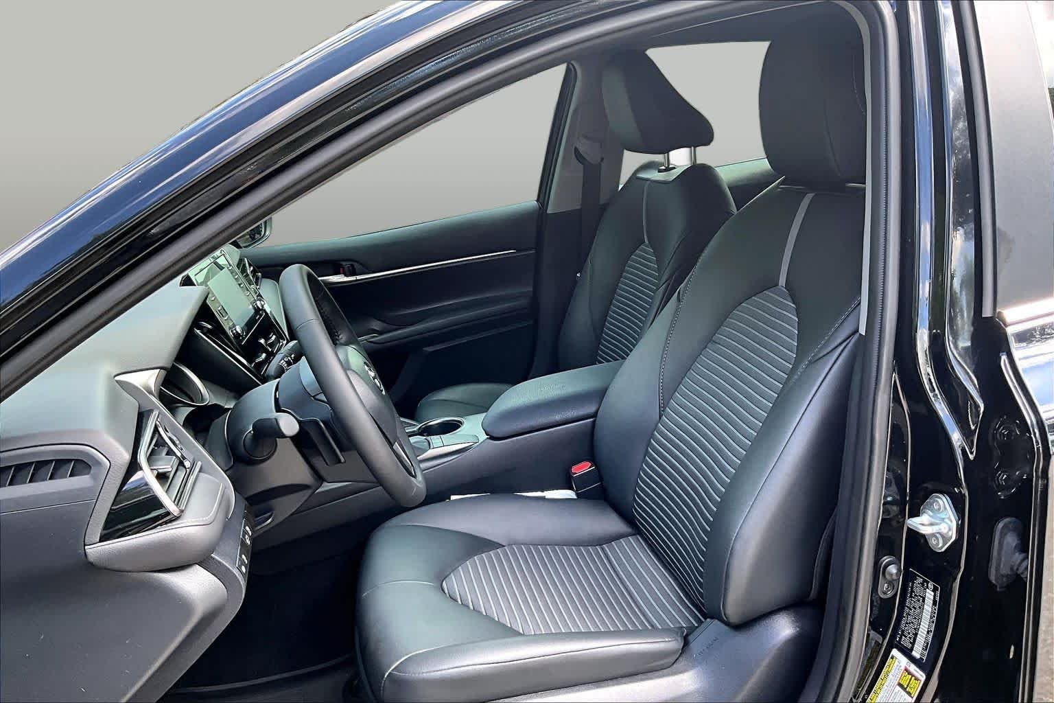 Used 2024 Midnight Black Metallic Toyota SE image 8