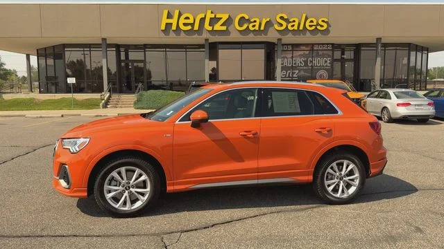 Used 2023 Orange Audi Premium image 5