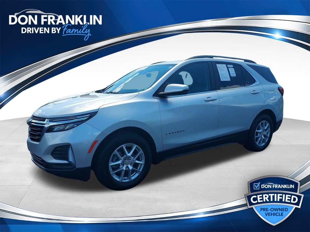 Certified Used 2022 Silver Chevrolet LT image 1