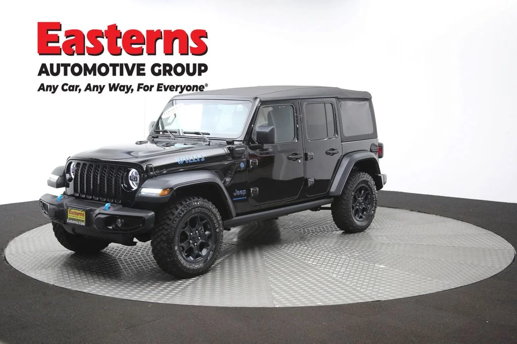 Used 2023 Black Jeep Willys 4xe image 58
