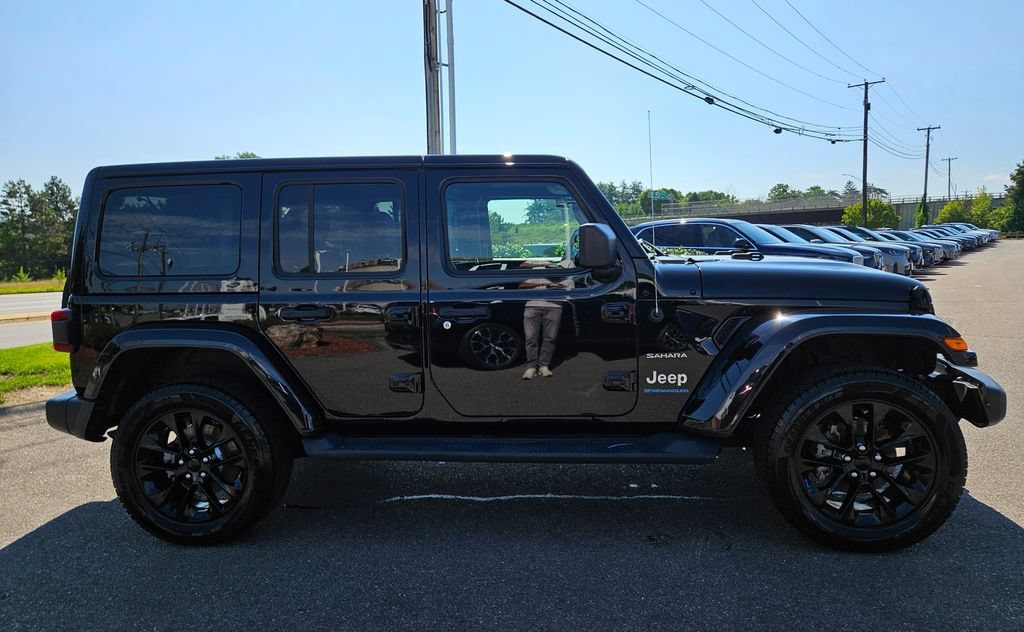 Used 2023 Black Jeep Sahara 4x4 image 8