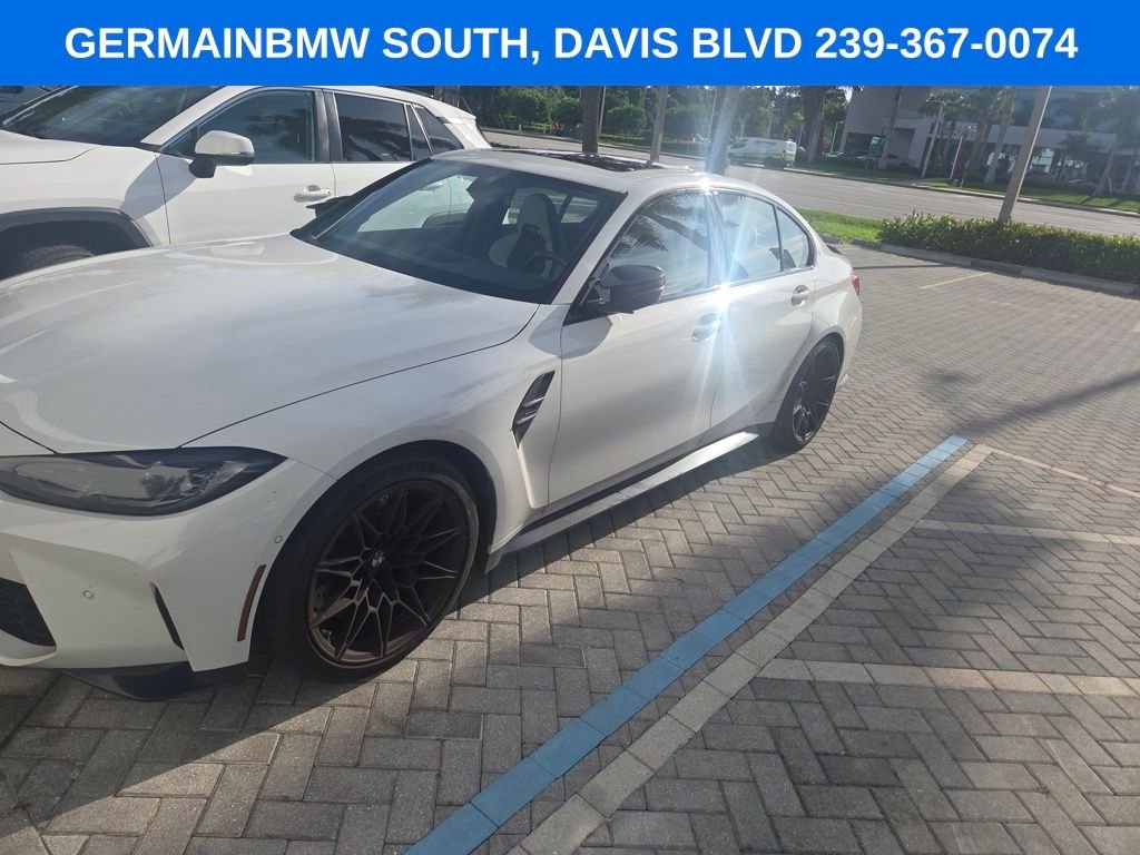 Certified Used 2024 Alpine White BMW Competition image 5