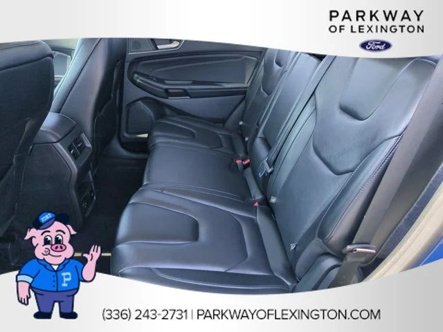 Used 2022 Blue Ford Titanium image 28