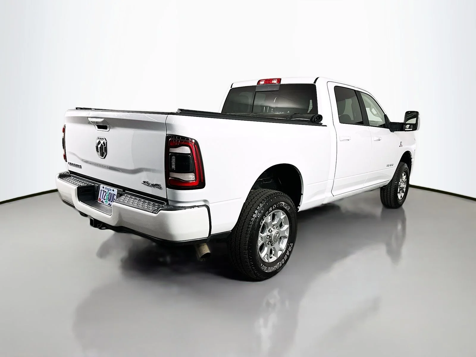 Used 2024 Bright White Clearcoat Ram Laramie image 8