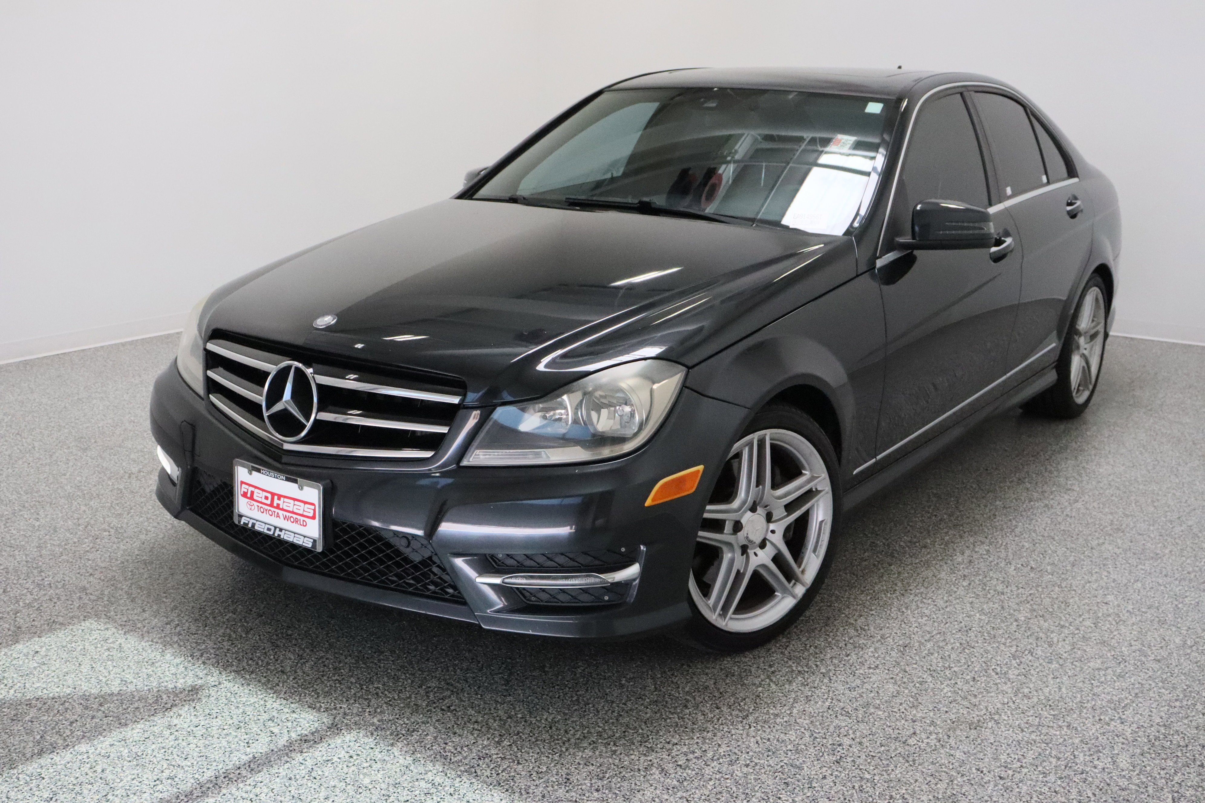 Used 2014 Mercedes-Benz C-Class C350 Sport with VIN WDDGF5HB8EA914956 for sale in Spring, TX