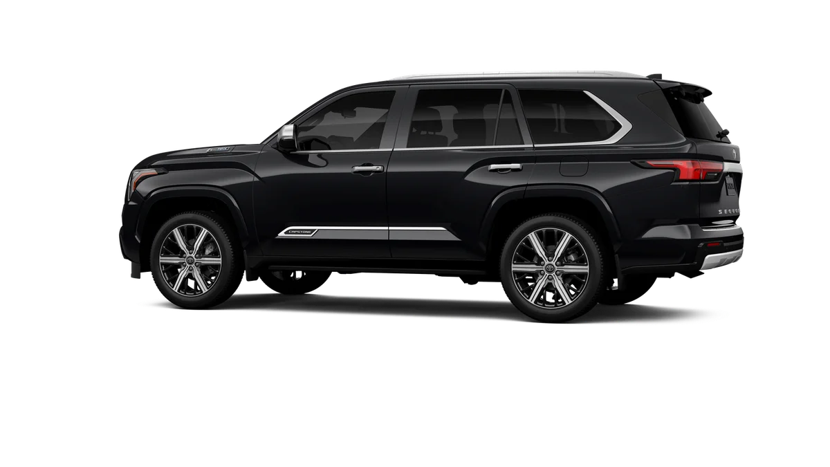 New 2026 Midnight Black Metallic Toyota Capstone image 5