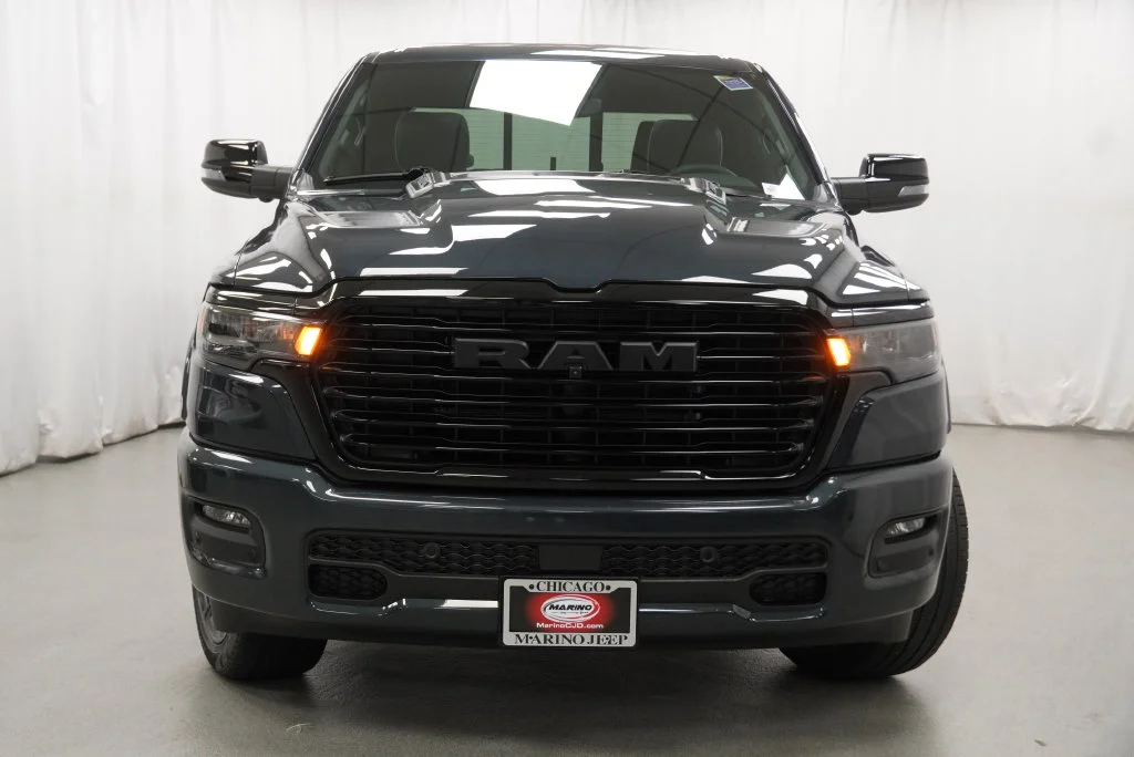 New 2027 Forged Blue Metallic Exterior Paint RAM Laramie image 10