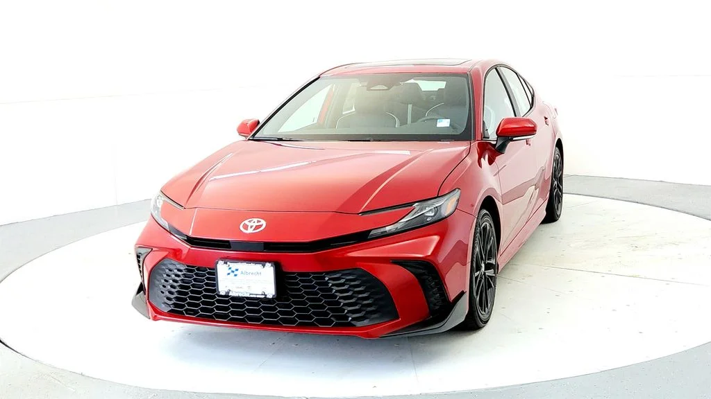 New 2026 Supersonic Red Toyota SE image 2