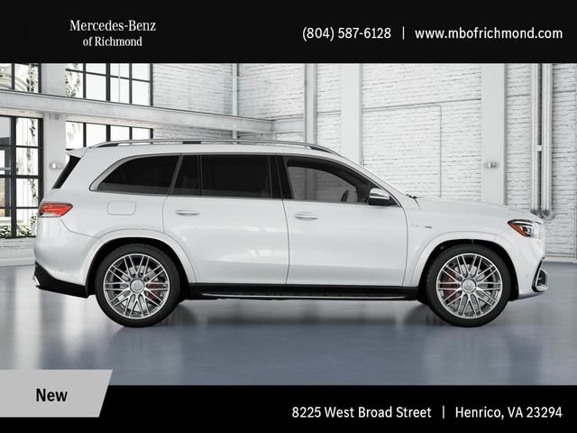 New 2026 MANUFAKTUR Moonlight White Metallic Mercedes-Benz AMG® GLS 63 4MATIC+ SUV image 58