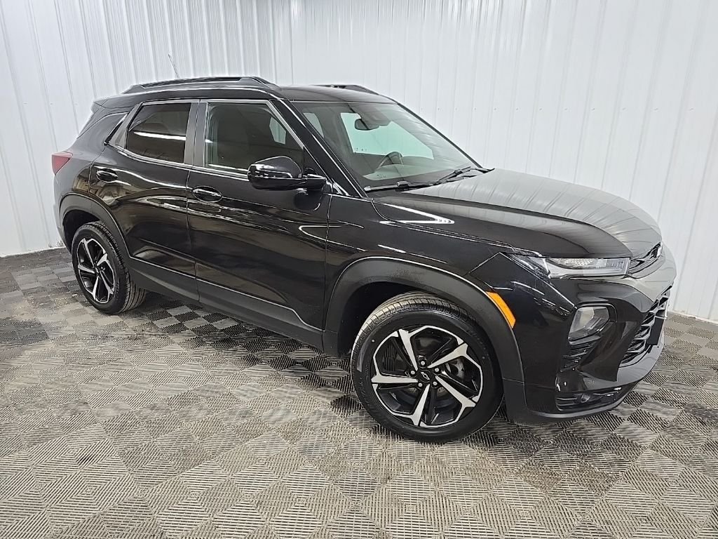Used 2021 Black Metallic Chevrolet RS image 3