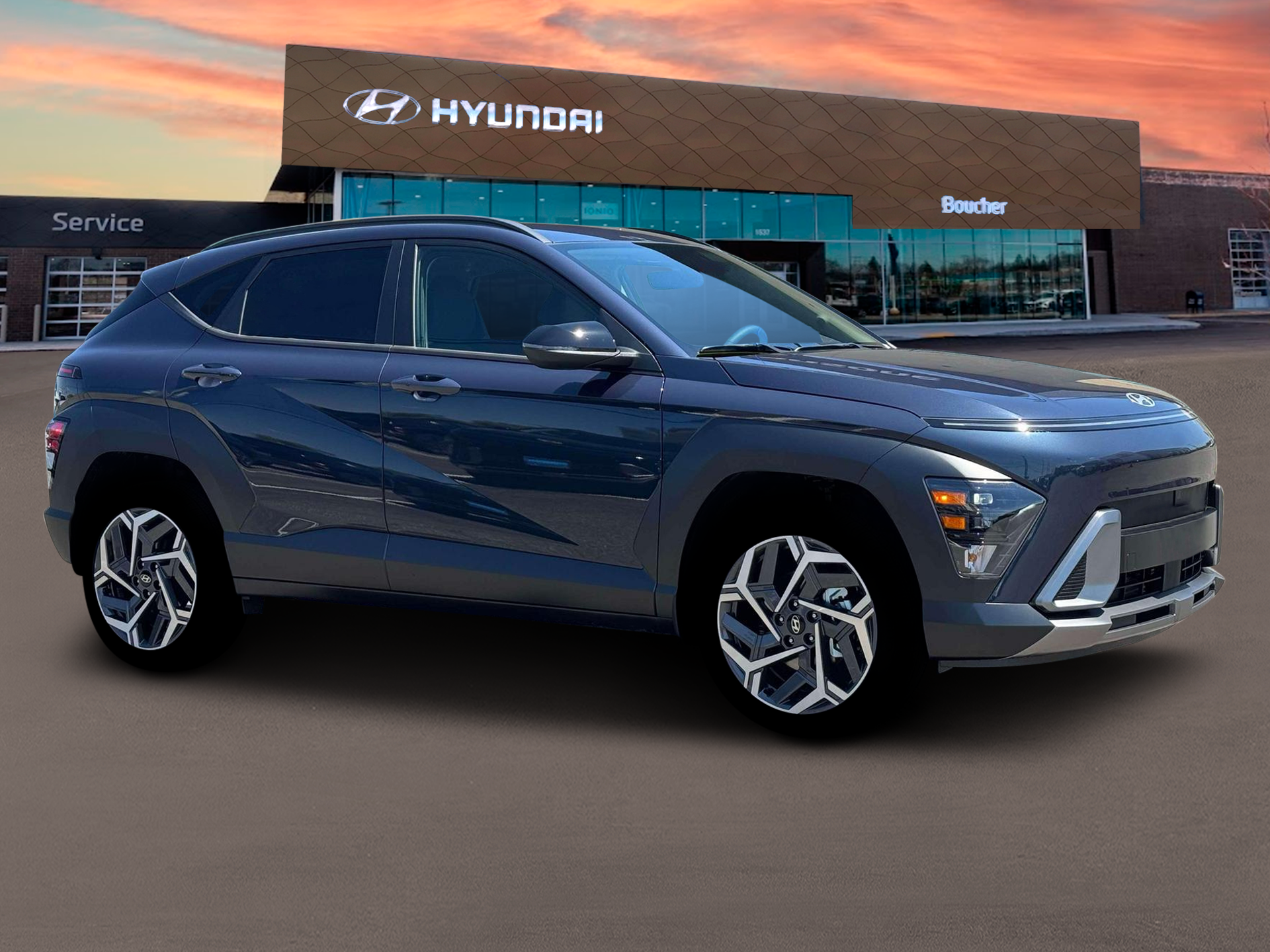 New 2026 Denim Blue Pearl Hyundai SEL Premium AWD image 10