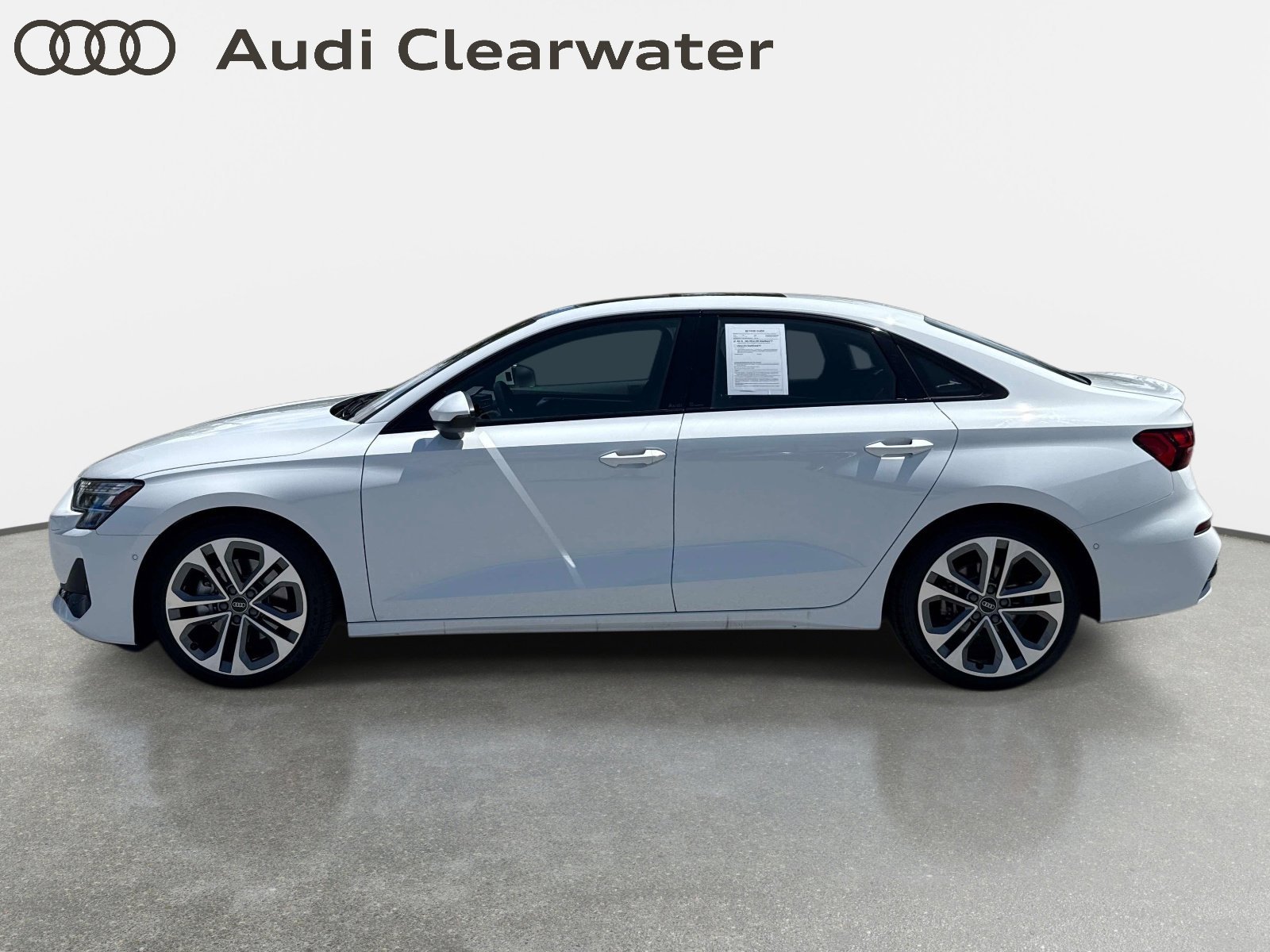 Arkona White 2025 Audi A3 quattro Premium 40 TFSI Sedan All-Wheel Drive 7-Speed Automatic