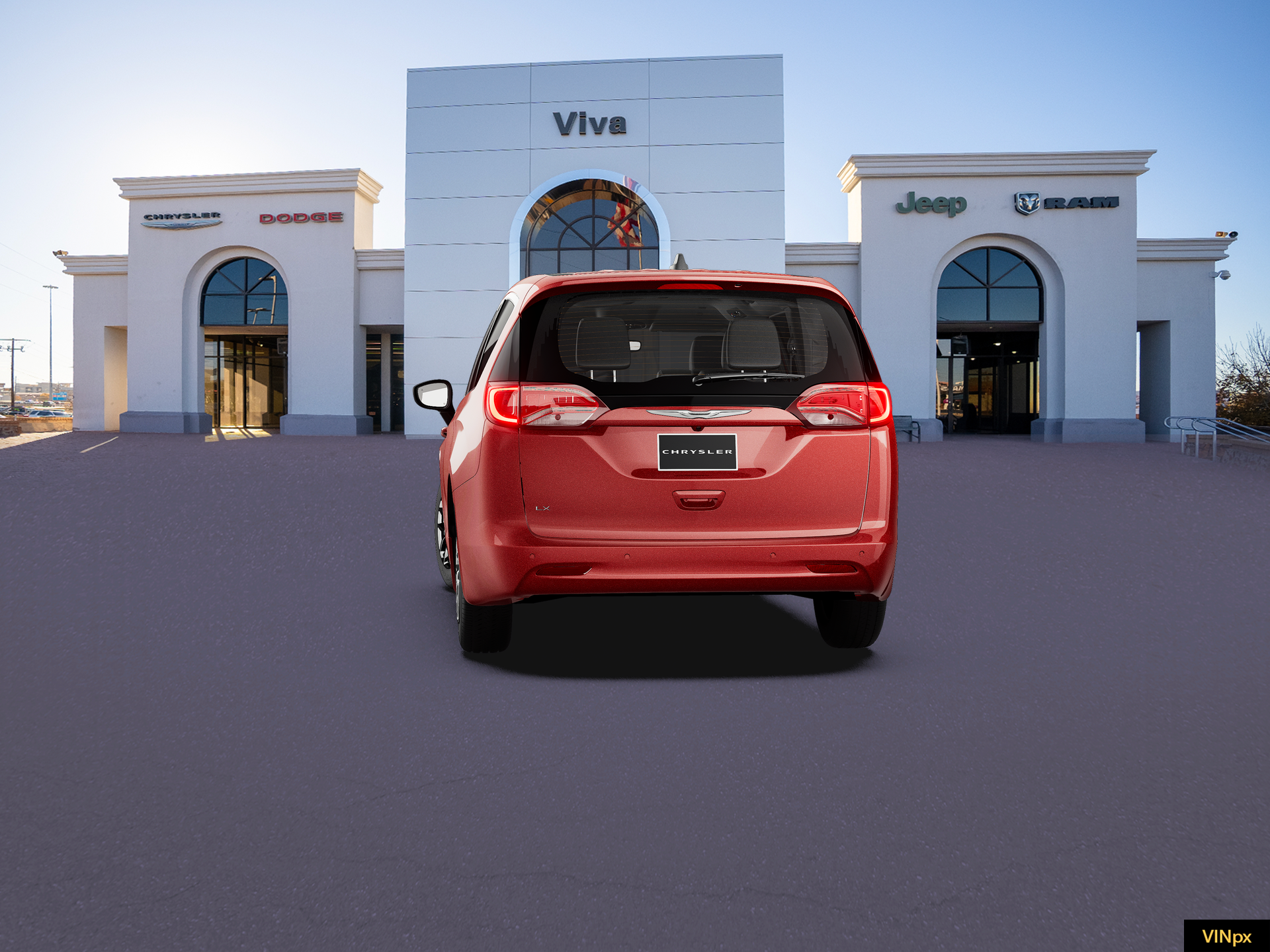 New 2027 Red Hot Pearl-Coat Exterior Paint Chrysler LX image 13