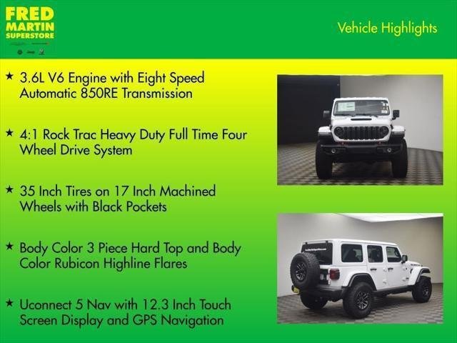 New 2026 Bright White Clearcoat Jeep Rubicon X image 7