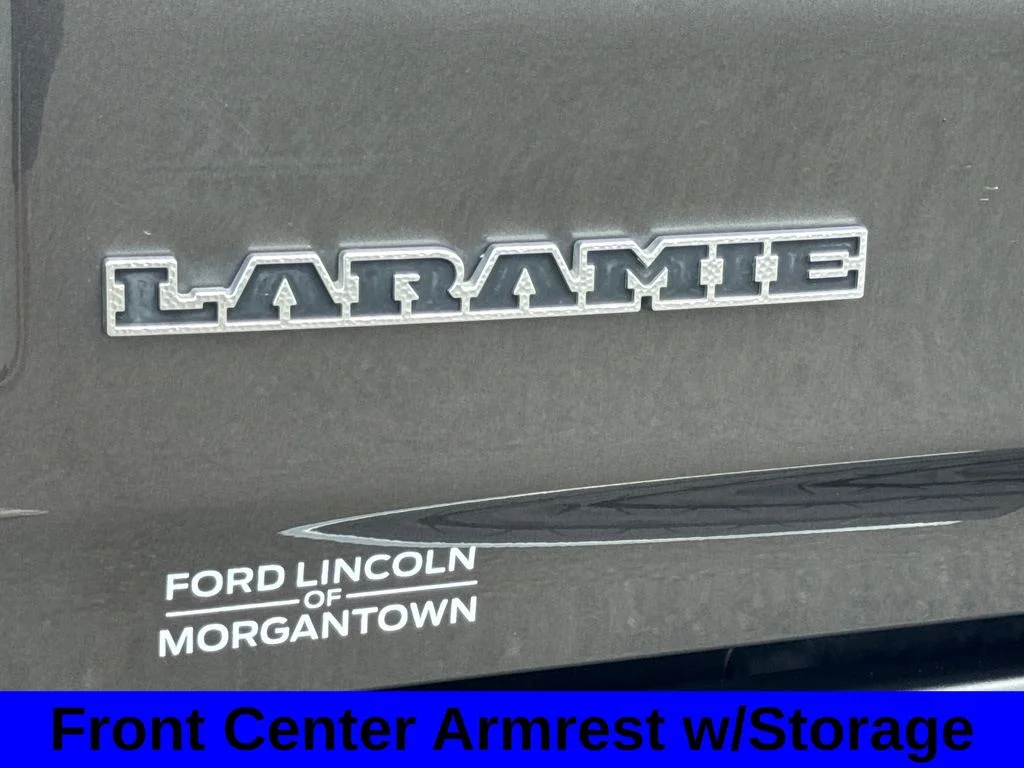 Used 2022 Granite Crystal Clearcoat Metallic Ram Laramie image 30