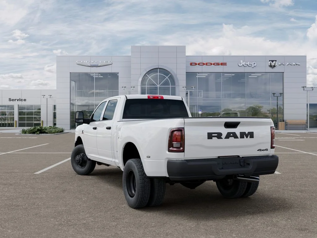 New 2026 Bright White Clear-Coat Exterior Paint RAM Tradesman image 3