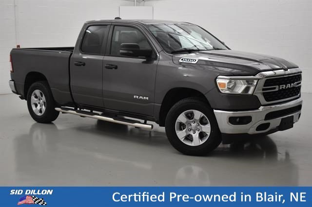 Used 2023 Granite Crystal Metallic Clearcoat Ram Big Horn image 11
