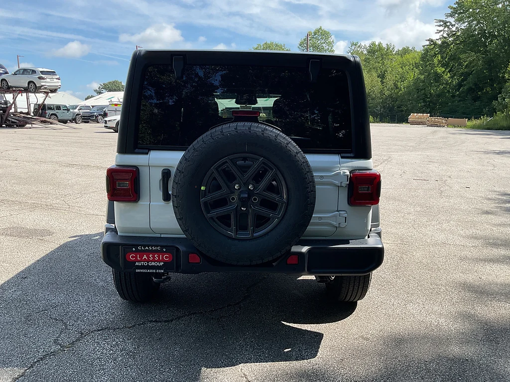 New 2027 Bright White Clearcoat Jeep Sport S image 6