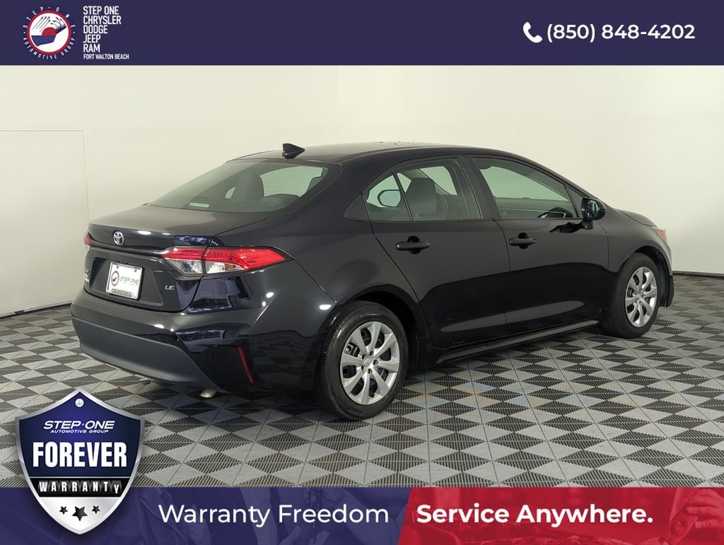 Used 2023 Black Toyota LE image 6