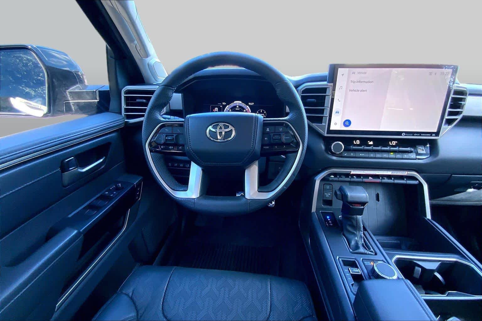 Used 2024 Midnight Black Metallic Toyota Limited image 6