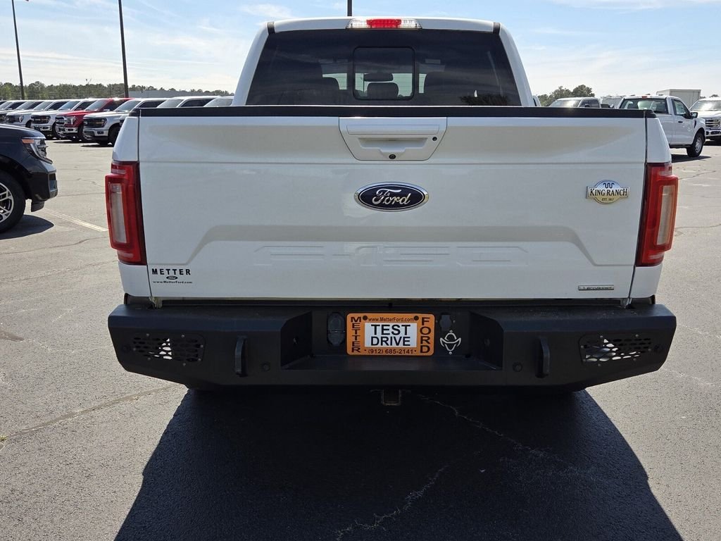 Used 2018 White Ford King Ranch image 10