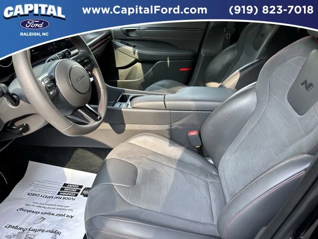Used 2025 Black Hyundai N Line image 19