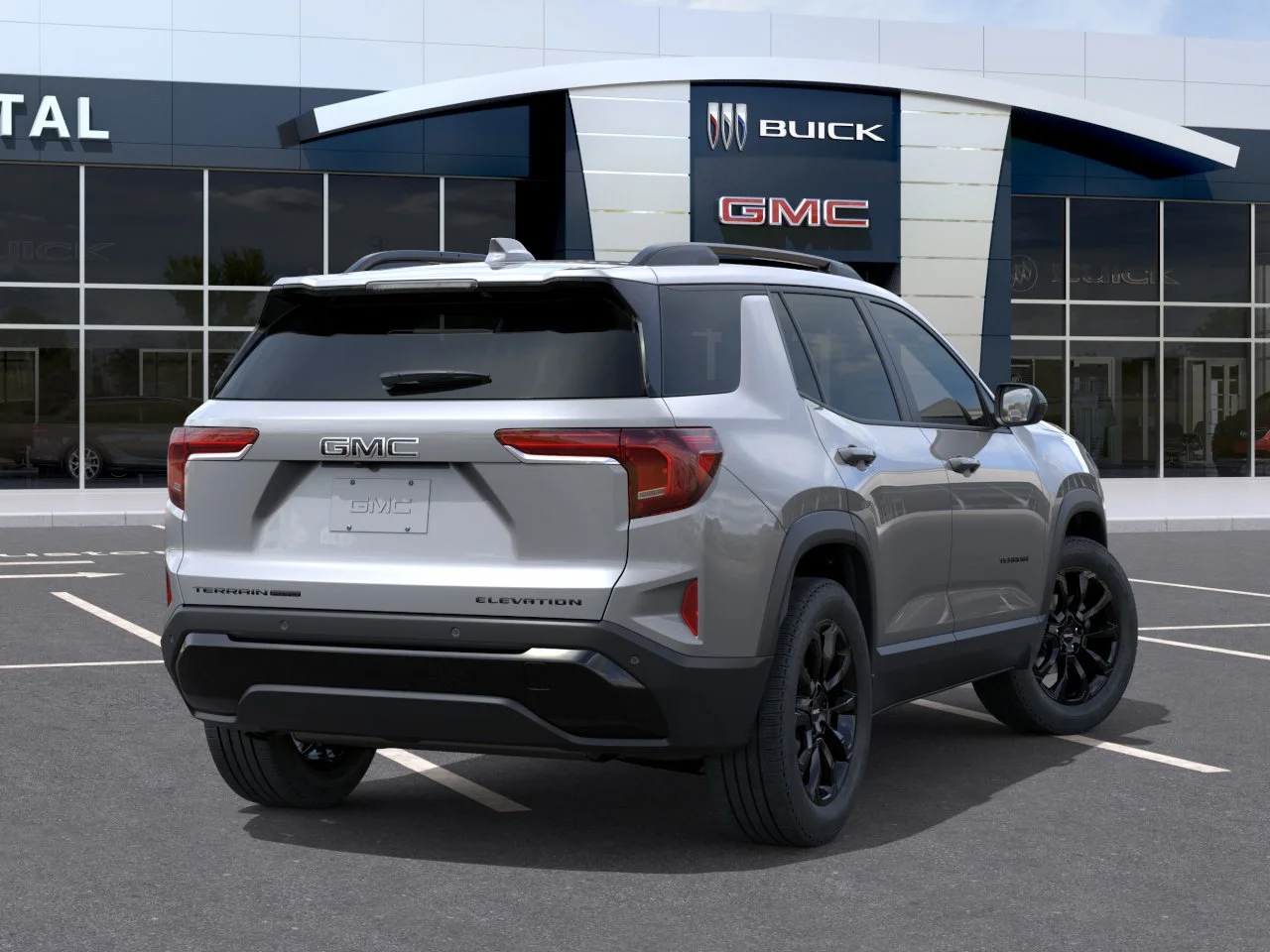 New 2027 Sterling Metallic GMC AWD Elevation image 5