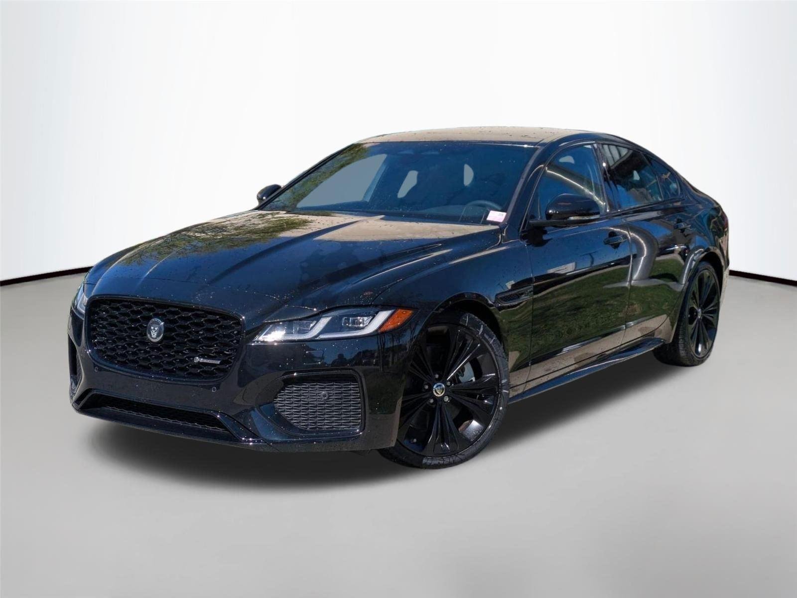 Used 2024 Santorini Black Metallic Jaguar R-Dynamic SE image 1