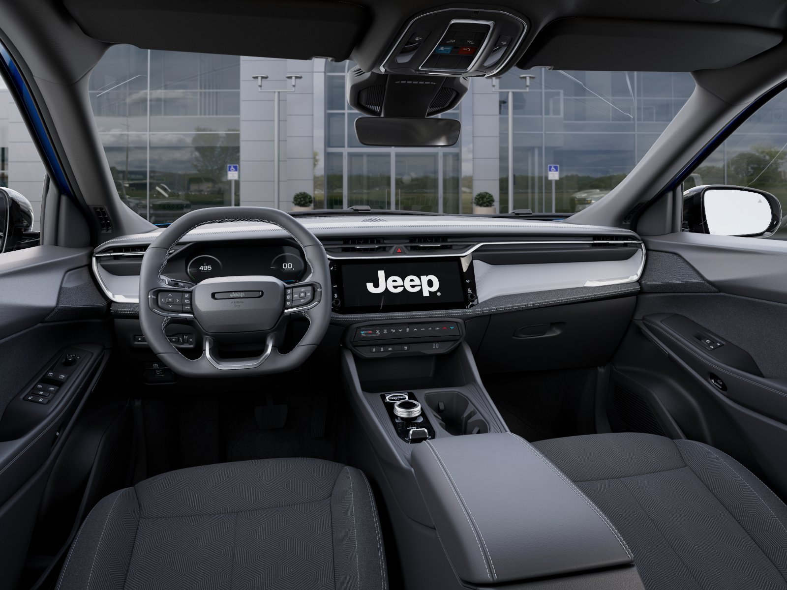 New 2026 Hydro Blue Pearl-Coat Exterior Paint Jeep Laredo image 44