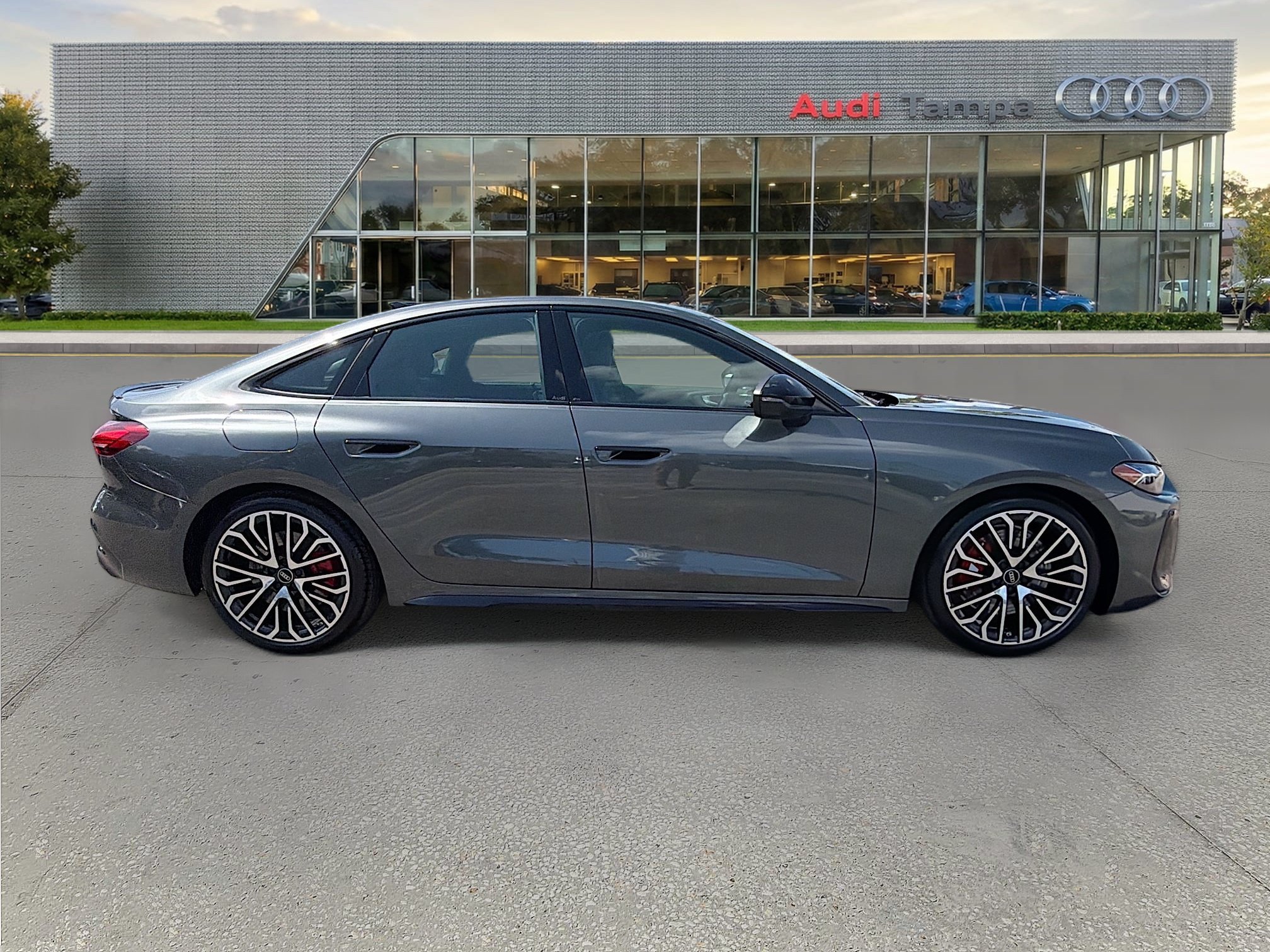 New 2026 Daytona Gray Metallic Audi Premium Plus image 2